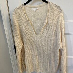 Blu Pepper light weight sweater in cream